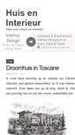 Mobile Screenshot of huiseninterieur.be