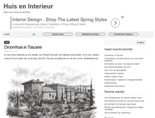 Tablet Screenshot of huiseninterieur.be
